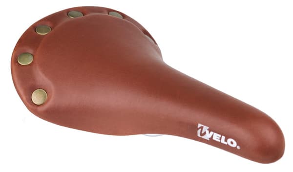 Retro FIX Fixed Gear VELO polkupyörän satula ruskea