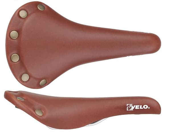 Retro FIX Fixed Gear VELO polkupyörän satula ruskea