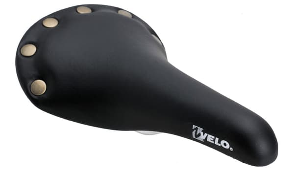 Retro FIX Fixed Gear VELO -pyörän satula, musta
