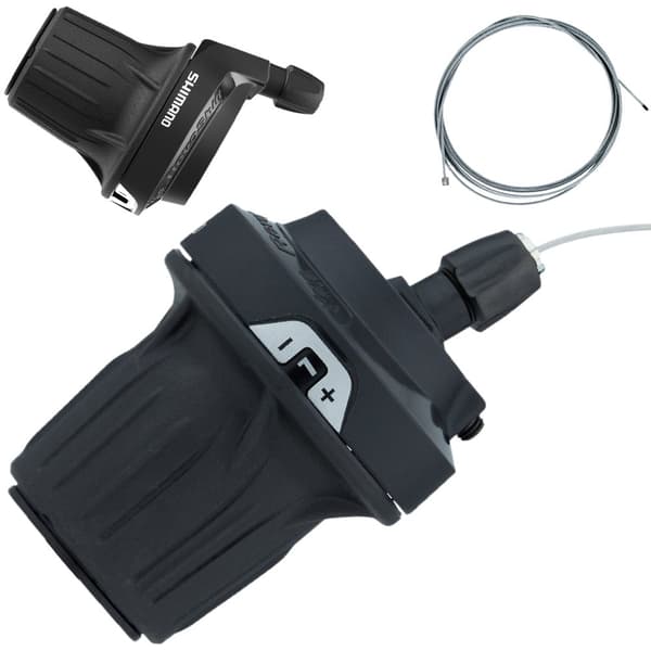 Växelspak 3-växlad vänster indexerad Shimano REVOSHIFT SLRV200LB
