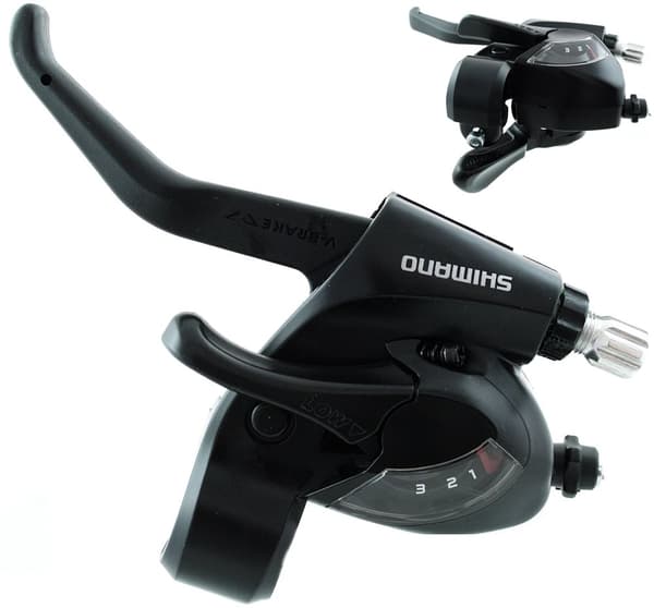 Skiftegreb Venstre Foran Sort Shimano ST-EF41 3 Gear