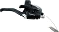 Pikkukuva 3 / 4: Vaihdevipu Oikea Taka Musta Shimano ST-EF41 7 Vaihteinen