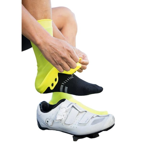 Velotoze Over Sko Tall Silicone Gul EU 43-46 Mand