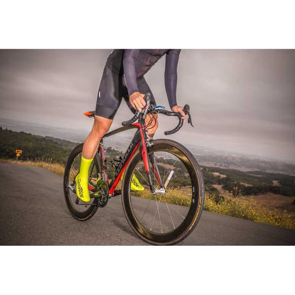 Velotoze Tall-road Skoovertræk Gul EU 37-40 Mand