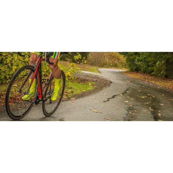 Velotoze Tall-road Skoovertræk Gul EU 37-40 Mand