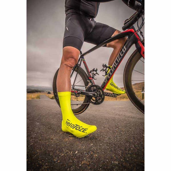 Velotoze Tall-road Skoovertræk Gul EU 37-40 Mand