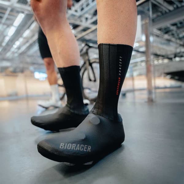 Bioracer Speedwear Concept Aero Skoovertræk Sort L Mand