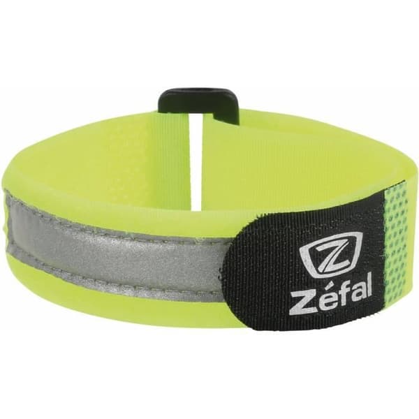 ZEFAL Trouser Cincher - Fluorescerande gul - Reflexrand - Längd 38 cm