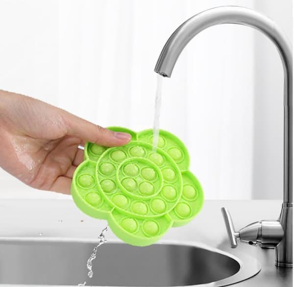Popit Fidget Pop It  Blomma 4st Färger
