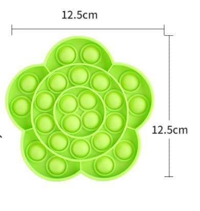 Popit Fidget Pop It  Blomma 4st Färger