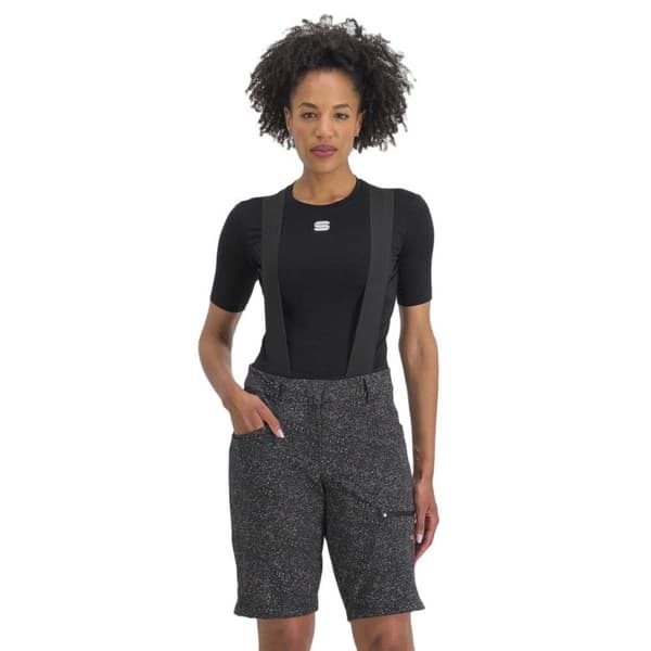Sportful Shortsit Sky Rider Giara Musta S Nainen