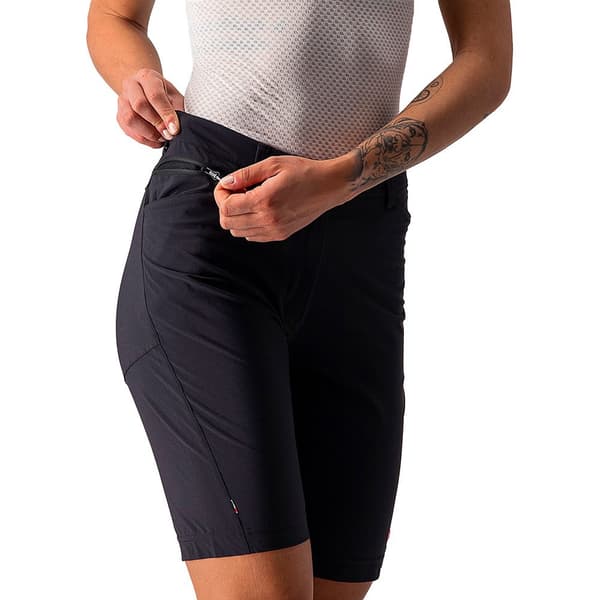 Castelli Shortsit Unlimited Baggy Musta L Nainen