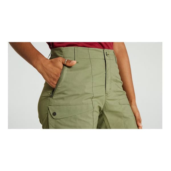 Specialized Outlet Shorts Fjällräven Rider´s Hybrid Grönt 6 Kvinna