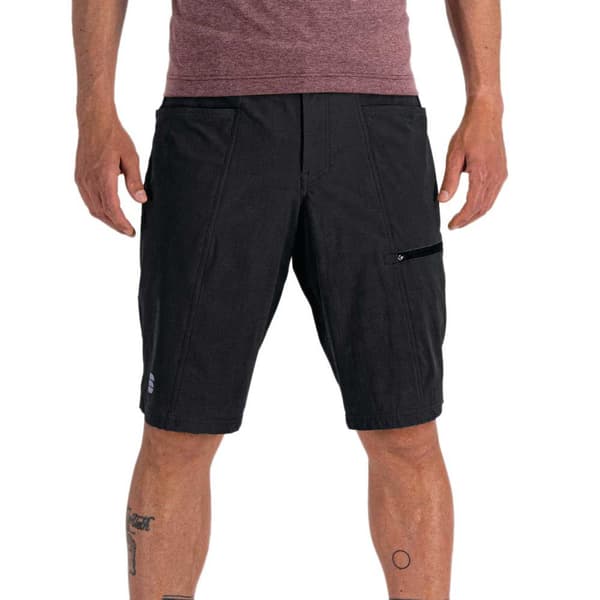 Sportful Shorts Uden Chamois Giara Sort L Mand