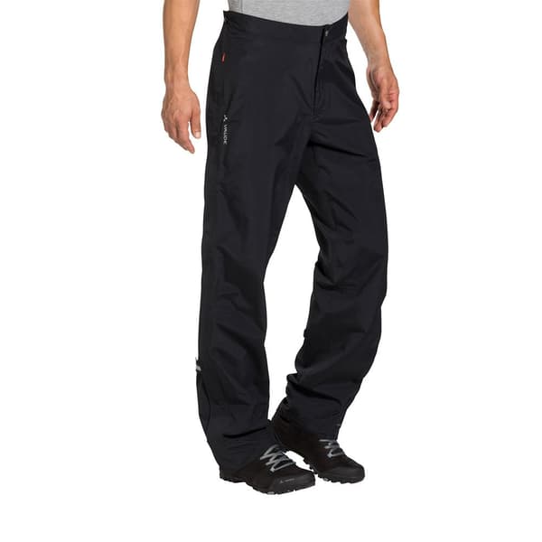 Vaude Bike Bukser Yaras Rain Zip Iii Sort 2XL Mand