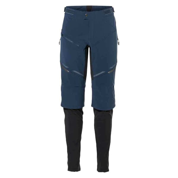 Vaude Bike Bukser Virt Softshell Ii Blå M Mand