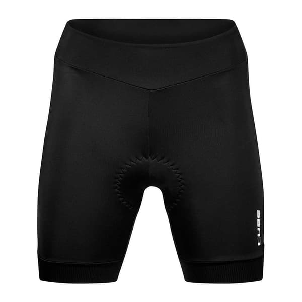 Cube Cykelshorts Blackline Svart M Kvinna