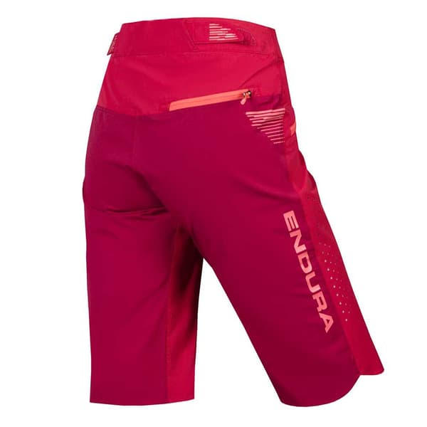 Endura Shorts Singletrack Lite Röd M Kvinna