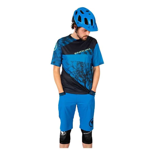 Endura Shorts Singletrack Lite Short Fit Blå S Man