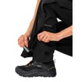 Miniatyrbild 5 av 7: Vaude Byxor Yaras Rain Zip Svart 40 Kvinna