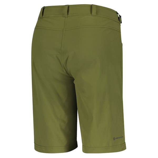 Scott Polstrede Shorts Trail Flow Grøn M Kvinde