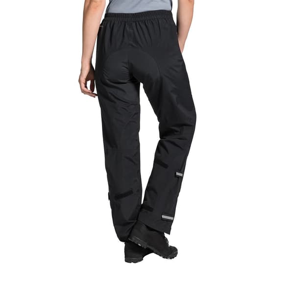 Vaude Bike Bukser Yaras Rain Iii Sort 40 / Regular Kvinde