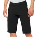 Miniatyrbillede 1 af 2: 100percent Shorts Med Liner Ridecamp Sort 32 Mand