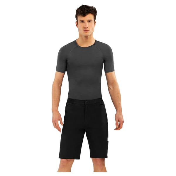 Siroko Gravel Shortsit Block Musta L Mies