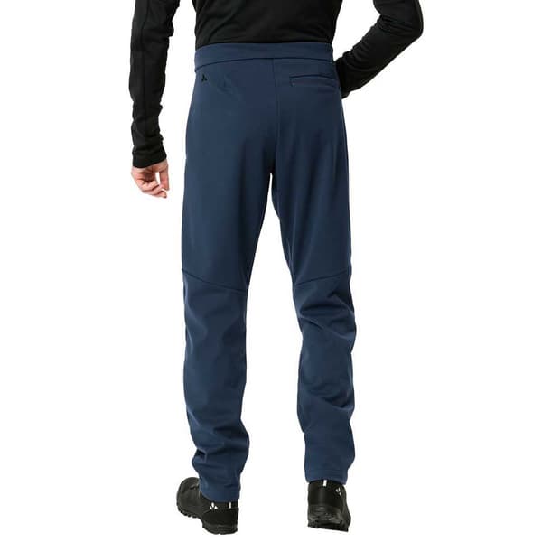 Vaude Bike Bukser Tremalzo Softshell Blå L Mand