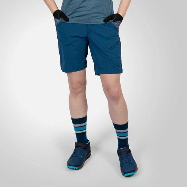 Endura Shorts Med Vaskeskind Hummvee Lite Blå XS Kvinde