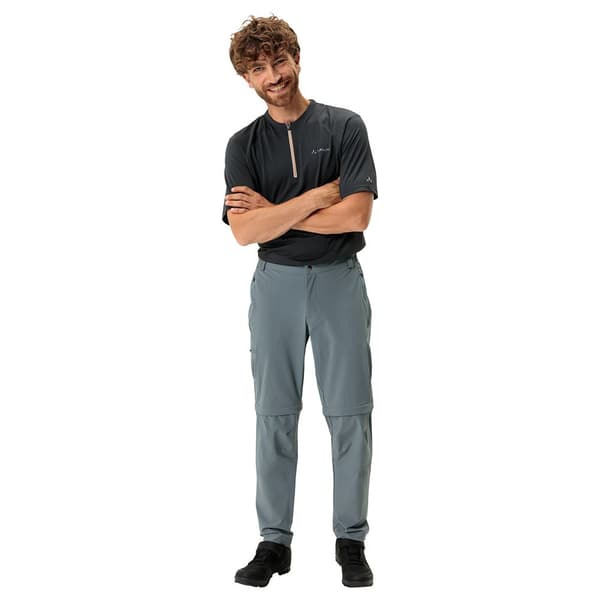 Vaude Housut Yaras Zip Off Harmaa XL Mies