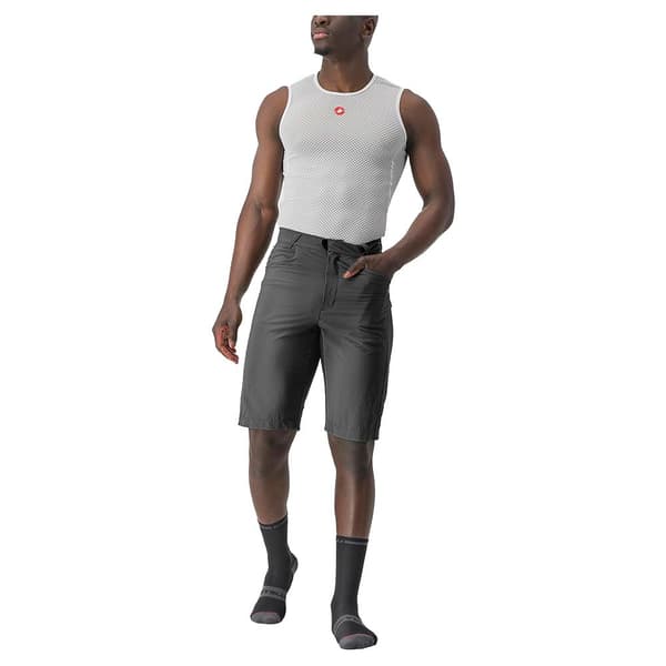 Castelli Shorts Unlimited Baggy Grå S Mand