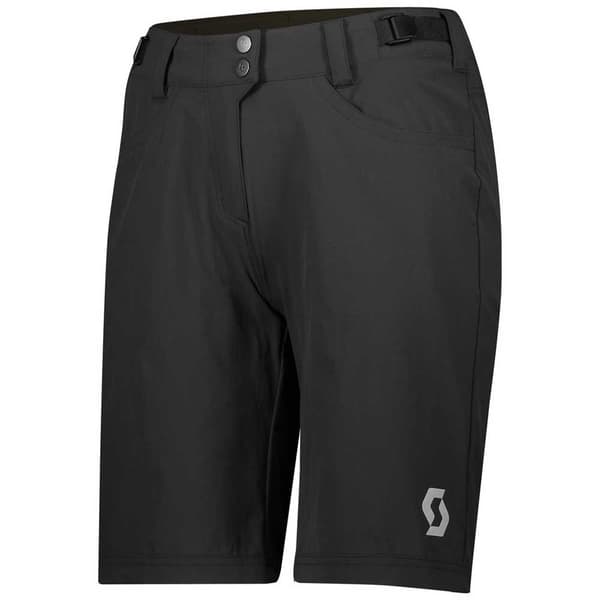 Scott Shorts Trail Flow W/pad Sort 2XL Kvinde