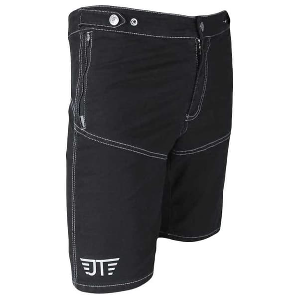 Jeanstrack Ride Shortsit Musta M Mies