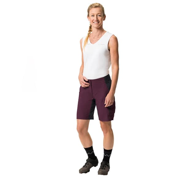 Vaude Bike Qimsa Shorts Lilla 46 Kvinde