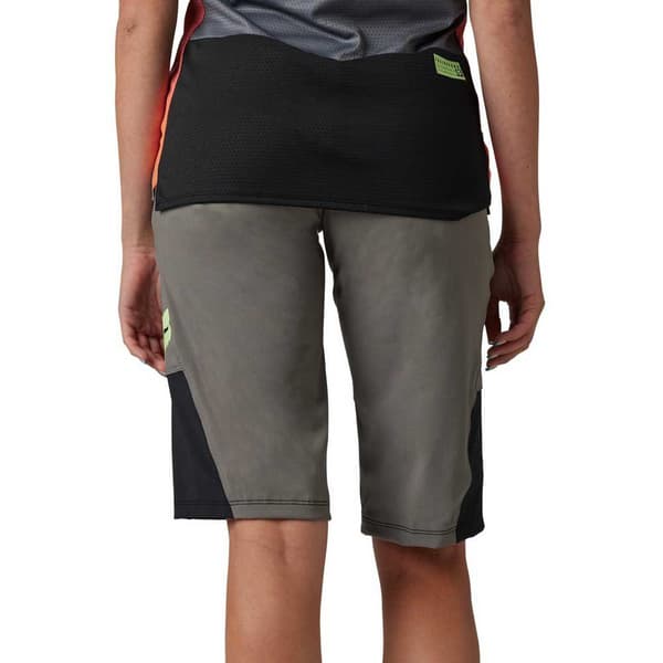 Fox Racing Mtb Defend Race Shorts Grå XS Kvinde