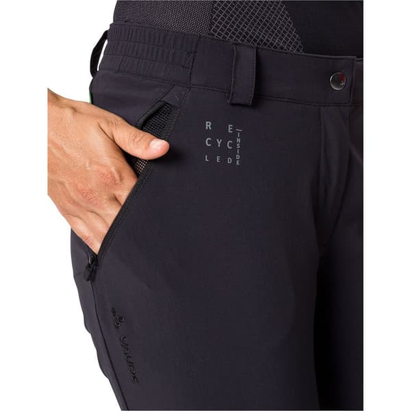 Vaude Bike Yaras Zo Bukser Sort 38 / Short Kvinde