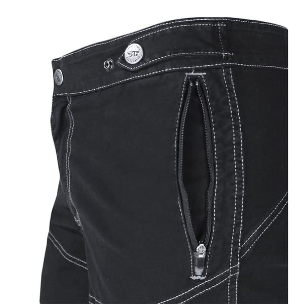 Jeanstrack Ride Shorts Sort L Mand
