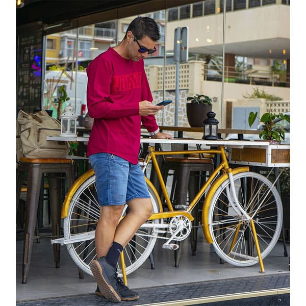 Jeanstrack Ride Shorts Blå 2XL Mand