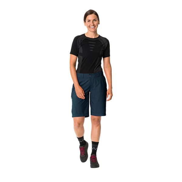 Vaude Bike Ledro Shorts Shortsit Sininen 38 Nainen