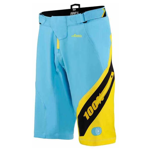 100percent Airmatic Shortsit Keltainen,Sininen 32 Mies