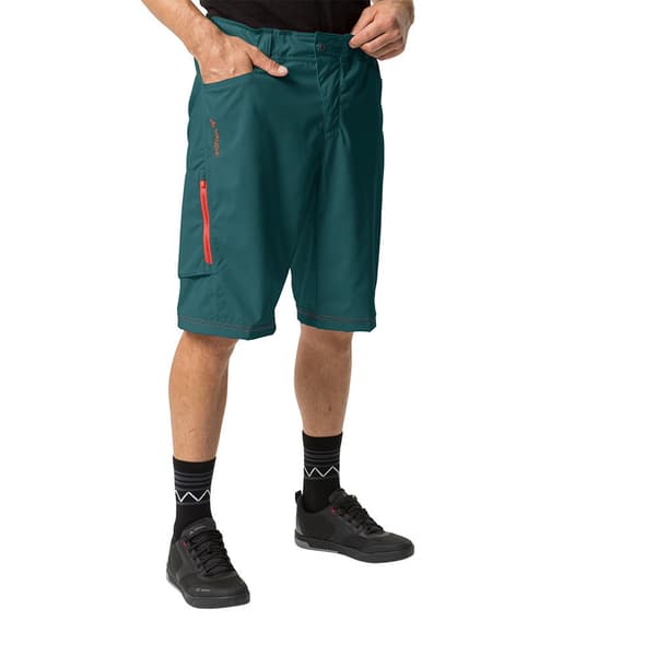 Vaude Bike Ledro Shorts Shortsit Vihreä L Mies