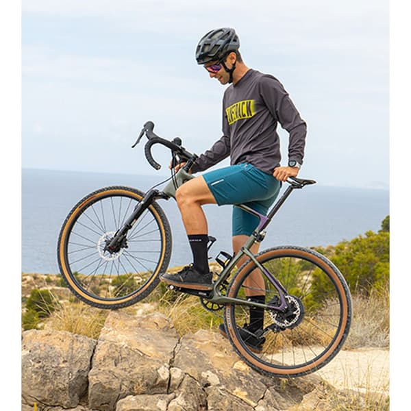 Jeanstrack Ride Shorts Blå S Mand