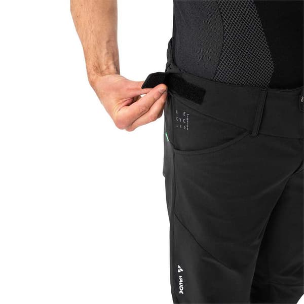 Vaude Bike Qimsa Light Softshell Bukser Sort L Mand