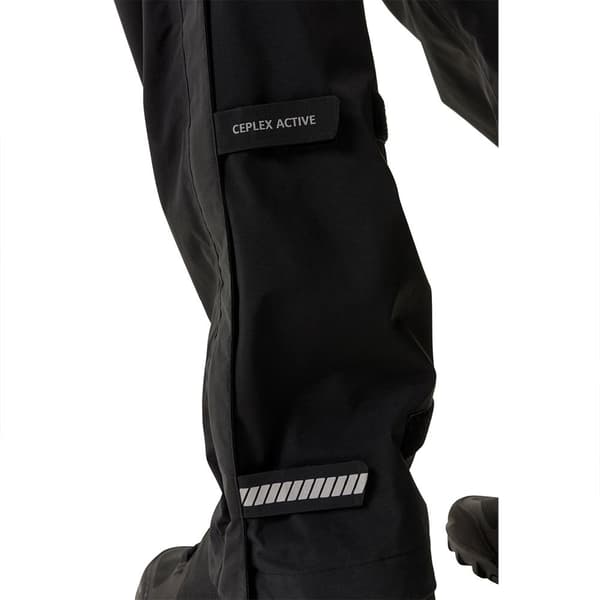 Vaude Bike Yaras Rain Zip Bukser Sort 2XL Mand