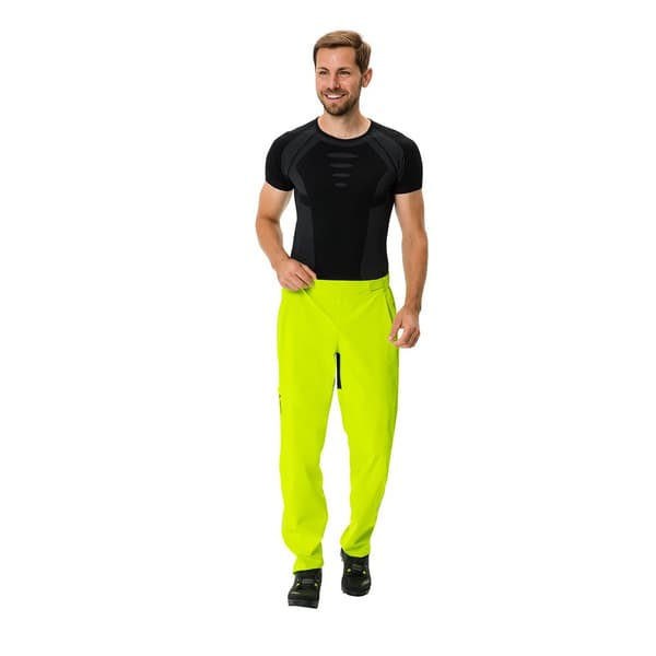 Vaude Bike Moab Rain Housut Vihreä S Mies