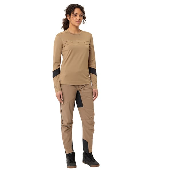 Vaude Bike Qimsa Softshell Ii Housut Beige 36 Nainen
