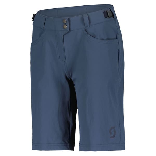 Scott Trail Flow Padded Shorts Blå S Kvinna