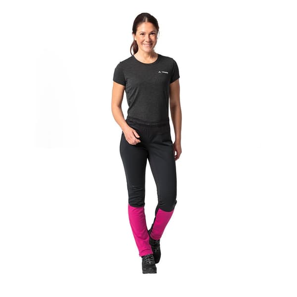 Vaude Bike Wintry V Bukser Sort,Rosa 38 Kvinde