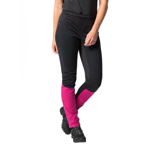 Vaude Bike Wintry V Bukser Sort,Rosa 38 Kvinde